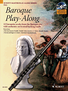 BAROQUE PLAY ALONG FLUTE BK/CD cover